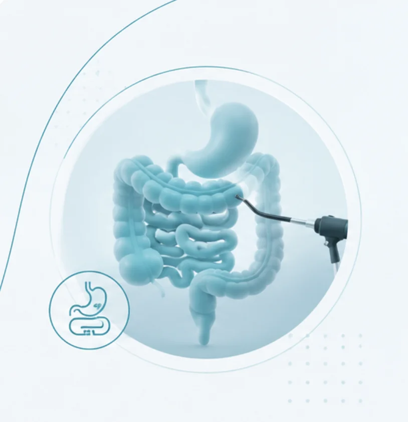 Illustration de la chirurgie viscérale et digestive : appareil digestif et cœlioscopie